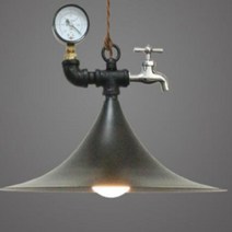 북유럽식탁등 수도파이프 펜던트공간 조명 rk97, 검정 대 램프제공 E073232