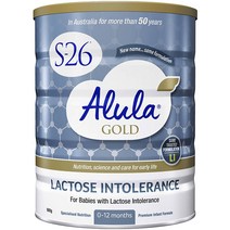 알룰라 호주 Alula S-26 Gold Li Lactose Intolerance 골드 LI 락토스 인톨러런스 0-12개월 분유 900g, 1팩