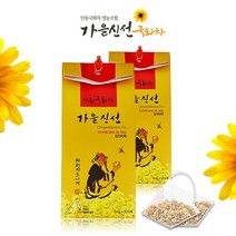 가을신선 유기농 국내산국화차 20T 40T 국화차먹는법 꽃차, 40개입