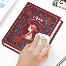 북커버 디자인 마우스패드 사각 책상 포인트 꾸미기, 빨강머리앤