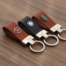 카퓨어 자동차 키링 차량용 열쇠고리 명품 가죽 키홀더, 엠블럼 가죽 키링, 04.BMW-M(무료증정)