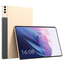 JEBESD 2023형 Tab 멀티미디어 태블릿PC P50 신형 한글 시스템/10.1인치/WIFI 블루투스/4GB+64GB, 골드(키보드 포함)