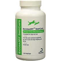 dechra eicosa3ff 스닙캡(소형) 최대 60파운드 120개, 120카운트