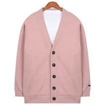 레이지옴므 7컬러 남성용 심플하게 착용하기 좋은 빅 오버핏 가디건