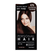 토니모리 퍼스널 헤어 컬러 크림, 다크커피브라운, 15개
