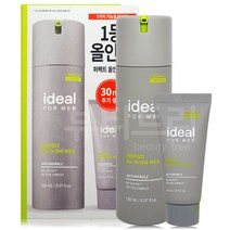 아이디얼 포 맨 퍼펙트 올인원 밀크 150ml+30ml 세트