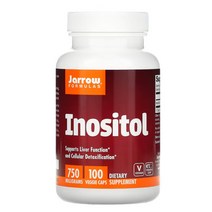 자로우포뮬러스 마이오이노시톨 750mg 100정 미오이노시톨 Myo inositol, 100캡슐, 1개