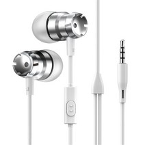 CARPRIE 이어폰 유선 이어폰 마이크 3.5mm 이어폰 스테레오 이어폰 초저음 스피커 iPone 삼성 샤오미용 하이파이 음악 이어폰, D, 중국