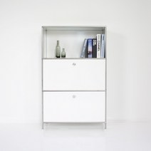 아크리코 RICO 700 DOOR - 1X3 리코 모듈가구 거실장 책장 선반 도어형수납장, A Type, 700 1x3 A-5, 옐로우