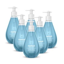 메소드 핸드워시 손세정제 젤 핸드솝 액체비누 12oz 씨 미네랄 354ml METHOD Gel Hand Soap Sea Minerals, 6개
