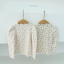 23봄 대성사 라베즈날라리티나염 여아티셔츠 여아프릴티 나들이코디 감성소녀룩 상의 긴팔