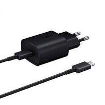 삼성전자 C to C 타입 25W 고속 충전기 EP-TA800, 02. 블랙, 1개