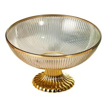 플라스틱 과일 그릇 주방 조리대 북유럽 우아한 내구성 그릇 홀더 홀더 조리대 생일 식사 웨딩 피크닉을위한, 갈색, 24.7x14cm