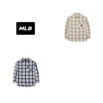 MLB 공용 클래식 체크 셔츠 3AWS00221