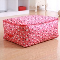 다채로운 인쇄 이불 보관 가방 가정 용품 마무리 먼지 봉투 공간 절약 캐비닛 컨테이너 여행 이동 휴대용 패키지, 엘 58x40x23cm, 옌즈화