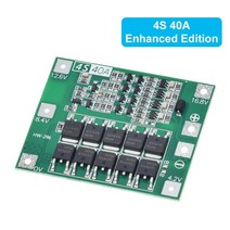 3S 4S 40A 60A 리튬 이온 배터리 충전기 보드 18650 BMS 드릴 모터 11.1V 12.6V14.8V 16.8V 향상 균형, [02] 3s 60a Enhanced
