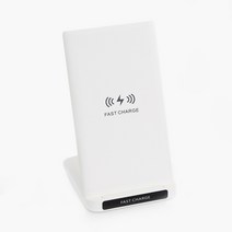 유미코 무선충전 거치대 15W 무선고속 충전기, 일체형, 블랙