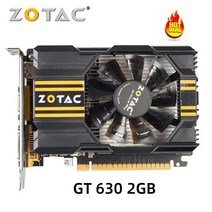 ZOTAC 그래픽 카드 지포스 128 비트 GDDR5 GPU 맵 NVIDIA 오리지널 HDMI Dvi VGA용, 02 GT 630  2GB