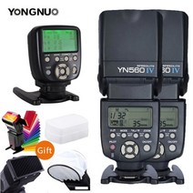 Yongnuo YN560IV YN560 IV YN 560 플래시 스피드 라이트 YongNuo YN560-TX II 트리거 컨트롤러 Canon Nikon Fuji 카메라, [02] YN560IV a 560TX II, [01] for Canon Camera