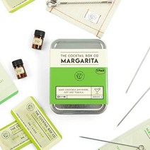 Margarita 칵테일 키트 - The Cocktail Box Co 프리미엄 수제 칵테일을 만드세요 모든 애호가를 위한 훌륭한 선물이며 완벽한 여행 동반자가 됩니다!(2 키트), 2 Kit