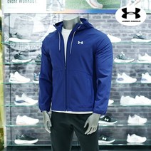 언더아머 바람막이 남성 스트레치 우븐 윈드브레이커 자켓 HUS 7171 UBL