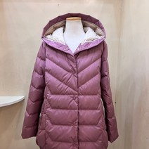 타마라 사선퀼팅 중힙 구스다운점퍼 TAJD22T01