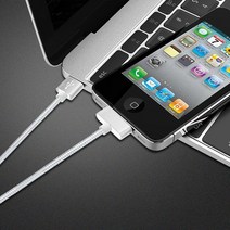 고속 usb 충전 멀티 3in130 핀 USB 케이블 아이폰 4S 4 3GS iPad 1 2 3 아이팟 나노 itouch 충전기 케이블, 03 silver_02 0.25 메터