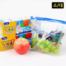 위생지퍼백 뽀로로, 사이즈