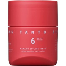일본직발송 6. NAKANOSTYLINGTANTO 나카노 스타일링 탄트 왁스 6 B0B82452GF, One Size, One Color