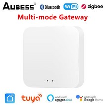스마트 Tuya-스마트 게이트웨이 허브 멀티 모드 와이파이 블루투스 지그비 홈 브리지 앱 무선 원격 제어 지원 알렉사 구글, [03] 01 Multimode Gateway