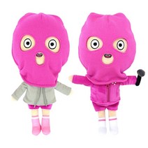 기프트앤돌 정품 쇼미더머니 마미손 봉제인형 2종 30cm, 마이크