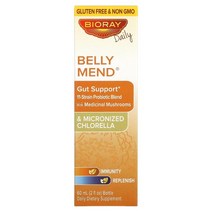 Bioray Inc. (바이오레이) Belly Mend 내장 지원 무알코올 60ml(2fl oz) US 직배송, 1PACKAGE, 상세참조, 1개