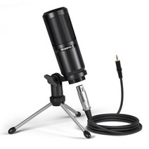 MAONO 사운드 카드 키트 콘덴서 마이크 3.5mm XLR 카디오이드 마이크 컴퓨터 휴대 전화 오디오 녹음 스트리밍 AU-PM360TR, Only Microphone
