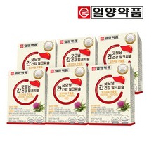 일양약품 굿모닝 간건강 밀크씨슬 24g, 30정, 6개