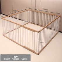 튼튼한 펜 실내 대형 휴대용 야외 개 인클로저 금속 울타리 플레이펜 상자 케이지, 한개옵션0