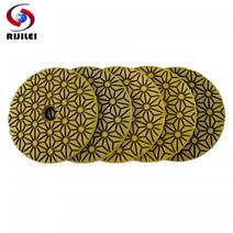 RIJILEI-5 개 4 인치 다이아몬드 연마 패드 100mm 유연한 습식 콘크리트 바닥 연마 패드 화강암 대리석, 06 MIX 5 GRITS_01 4 인치_01 5 개