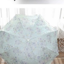 Jesse kamm 30% 더블 듀얼 자수 레이스 우산 비 또는 샤인 비닐 공주 파라솔 bask in the sun