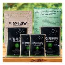 100% 비정제 원당 갈색 설탕 3kg 사탕수수 과일청 큰나무