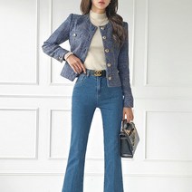 금찌 루시 트위드 자켓 JK6217