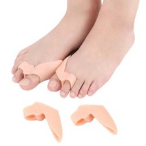 발가락링 엄지 분리기 교정기 정형 외과 관리 페디큐어 도구 외반증 교정 손가락, 1Pair