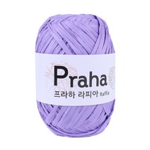 마마니트 프라하실 라피아 Raffia 100%, 20 파스텔보라