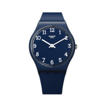 스와치 여성용 Time to Swatch BLUEWAY 쿼츠 우레탄시계 GN252