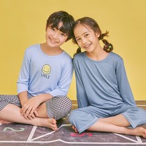 수아팜 여아 스티치 모달 7부 내의 세트