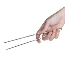 국산 티타늄 스텐 요리집게 1p 요리핀셋 주방집게, 국산스텐요리집게_1P