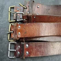 구형 스웨덴군 가죽 벨트 구형 통가죽 벨트 유럽군벨트 중고 벨트 레어