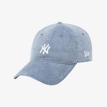 뉴에라 MLB 코듀로이 뉴욕 양키스 언스트럭쳐 볼캡 스카이 블루 13338508