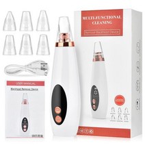 블랙헤드 녹이기 턱화이트헤드 피부과 코피지냄새 검은 머리 제거기 진공청소 충전식 작은 기포, 스페인, 유형 1
