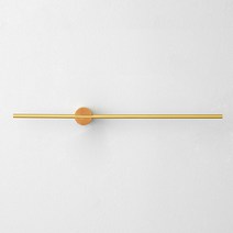GSTUFF 원목 무타공 접착식 욕실 행거 화장실 수건걸이 거치대, 50cm, 골드
