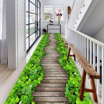 대형 매트 북유럽 카페트 사계절 초록카페트 복도 통로 카펫 맞춤 미끄럼 방지 거실 침실