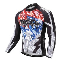 핏과기능최상 사이클웨어 긴팔져지 라이딩 바이크의류 자전거상 산악자전거복 운동복 가벼운착용감 팀복